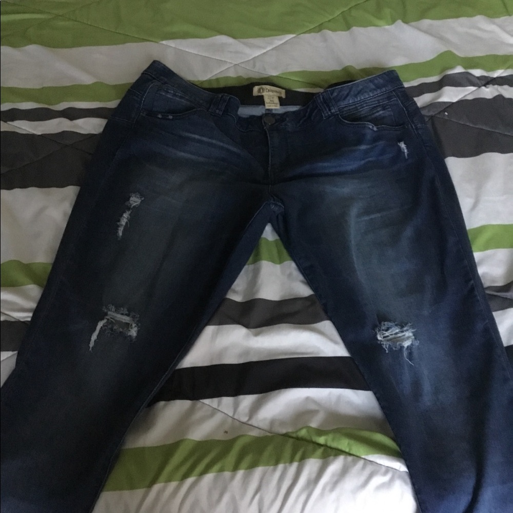Plus size jeans